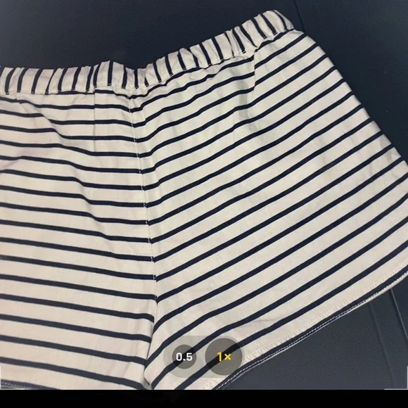 J.Crew linen blend striped drawstring shorts M - Picture 4 of 12